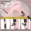 Foldable Travel Hair Dreyr Mini:Dual Voltage Lightweight Blow Dryer with
