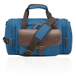 22L Lightweight Travel Duffle Bag - Approved Under Seat Carry-On, Multi-Pocket Weekender Gym Bag with Adjustable Straps, Unisex Overnight Bag for Men & Women