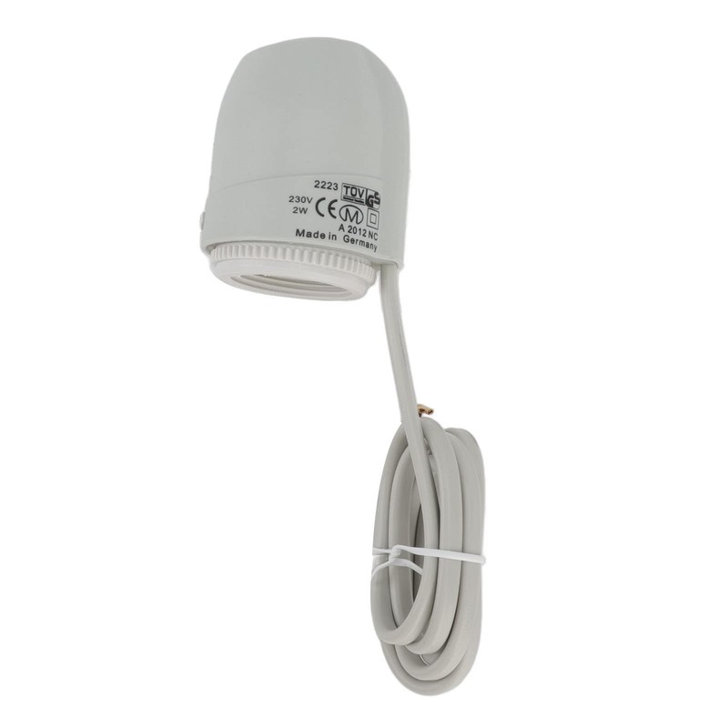 Fockety Electric Thermal Actuator, 2-Wire 230V 2W Thermostat Actuator, Zone