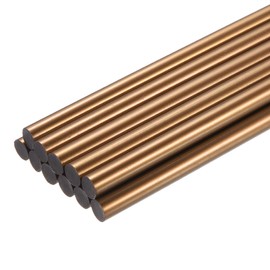 uxcell Mini Hot Glue Sticks for Glue Gun 11mm x 200mm Bronze Gold 12pcs