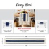 Fancy Homi Navy Blue Table Runner 72 Inches Long Boho