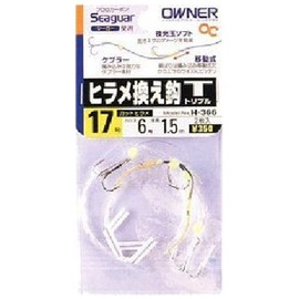 Owner H-366 flounder Š·Ekagi triple 15