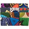 Qililandiy 12 Pieces African Fabric Fat Quarters African Ankara Wax