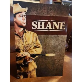 Shane Mestern Movie With Alan Ladd Tabletop Display Standee 7" X 10  1/2" Tall
