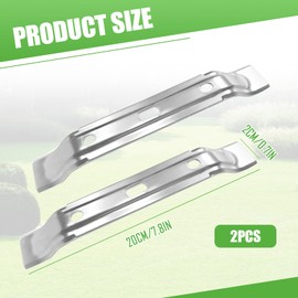 Mower Blade Compatible with Stihl iMOW RMI 422 422P C and Viking iMow Ml4 Series, 20 cm Stainless Steel Lawnmower Blades for Robotic Lawnmower