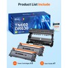 TN660 Toner Cartridge and DR630 Drum Unit Compatibility for Brother