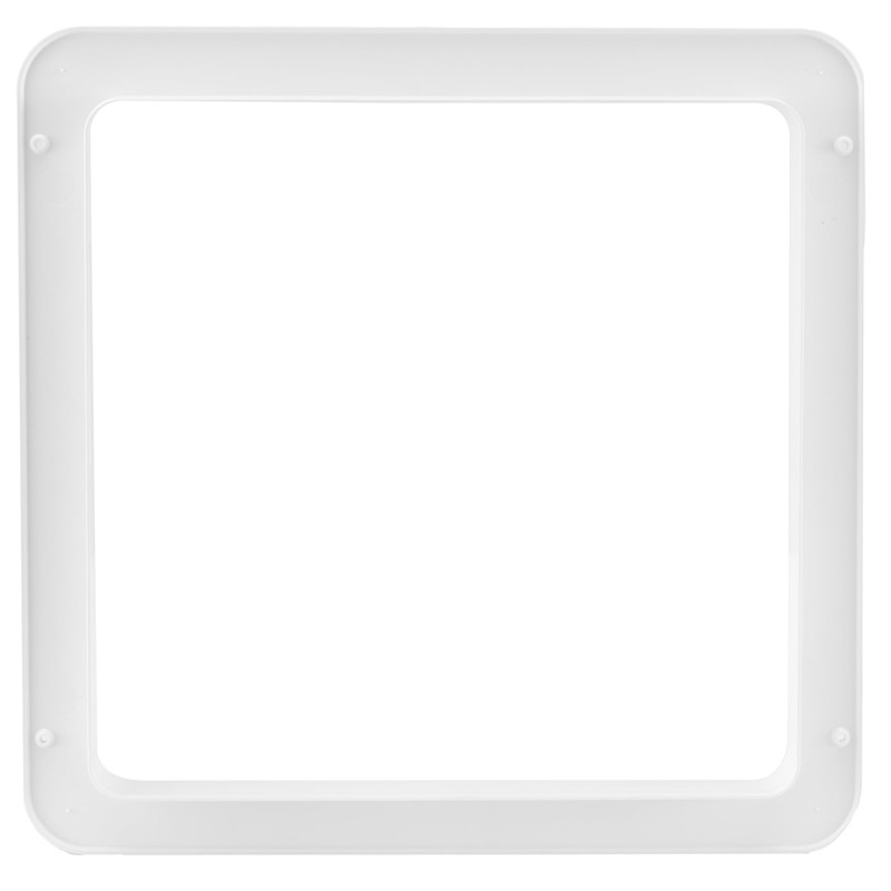 Factory RV Vent Garnish Ring | 13" x 13" White