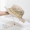 1 Piece Foldable Sun Hat, Summer Sun Protection Hat, Beige