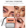 Waterproof Eyebrow Gel Kit,Smudge-Proof Clear Eyebrow Gel for Natural Brows,Long-Lasting