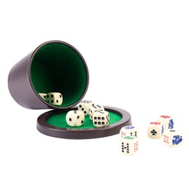 Engelhart - Dice Cup with Lid in Double Set - 300605