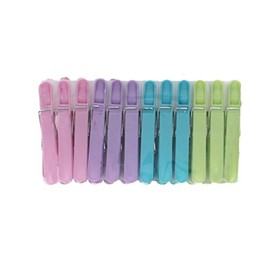 Elliott Pretty Plastic Pegs, Strong Grip, 36 pack, Multi-coloured, Everyday Use, Laundry Accessories