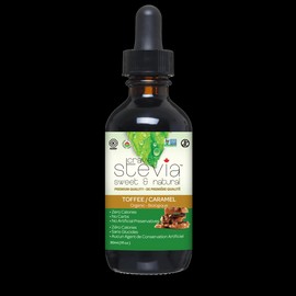 Crave Stevia Sweet & Natural Organic Liquid Drops - Toffee 30mL