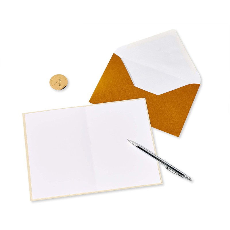 Papyrus Blank Card (Red Hummingbird)