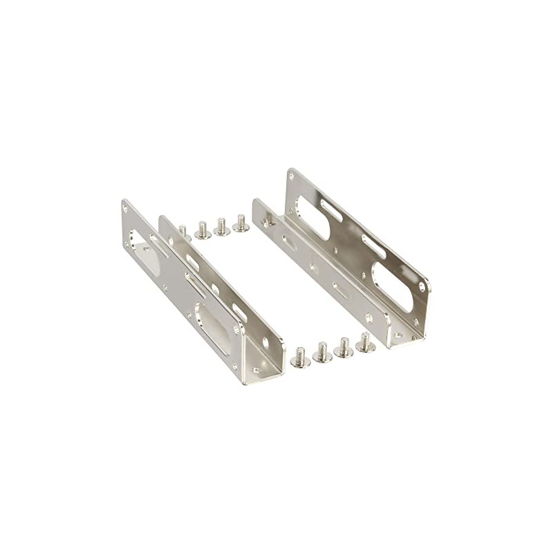 InLine 39950B HDD/SSD Mounting Rails, 6.35 cm (2.5 Inches) to