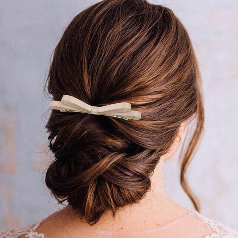 Amariver Hair Bows for Women 4Pack Hair Clips Barrettes Non