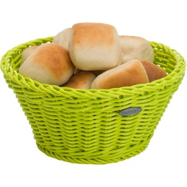Saleen Round Trend Basket, Lime Yellow, 18 x 10 cm