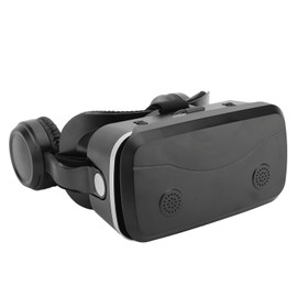 Yoidesu Gafas VR, Gafas 3D Portátiles y Livianas con Compartimento para Auriculares, Teléfonos Inteligentes de 4,7 a 7 Pulgadas, para Juegos,...      