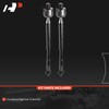 A-Premium 2 x Front Inner Tie Rod Ends, Compatible with