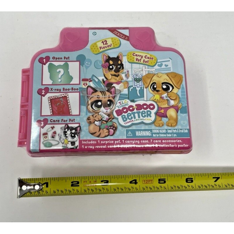TLC Kritters Boo Boo Better Series 3 Carry Case Vet