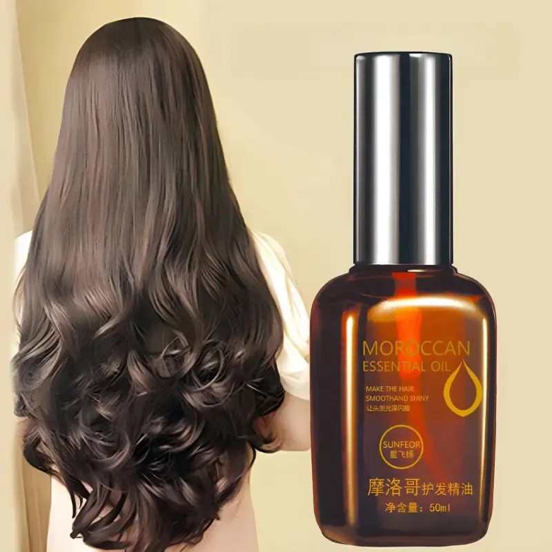 Aceite Esencial Para El Cuidado Del Cabello Marroquí