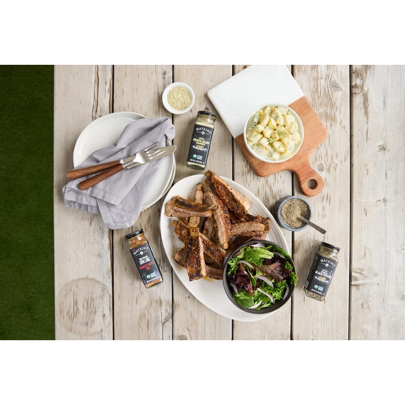 Watkins Gourmet Organic Spice Jar, Ground Black Pepper, 2.8 Ounce