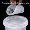 ToppYuanZea 24 Pack Ice Cream Bucket with Lids and Handles,