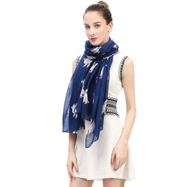 Lina & Lily Women's Scarf Multicoloured Multicoloured One Size - blue