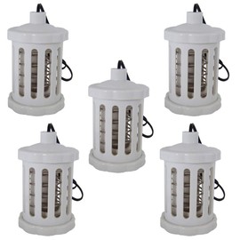 chi-enterprise Ersatz-Spule für Hydrosana Fuß-Elektrolyse-Bad I hochwertige Austausch-Elektrode aus Edelstahl I für Hydrosana Detox Fußbad & Fußpflege-Gerät I Konverter Array weiß 5 Stück