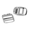 10pcs 1 Inch Metal Buckle Slider Adjustable Zinc Alloy Buckles