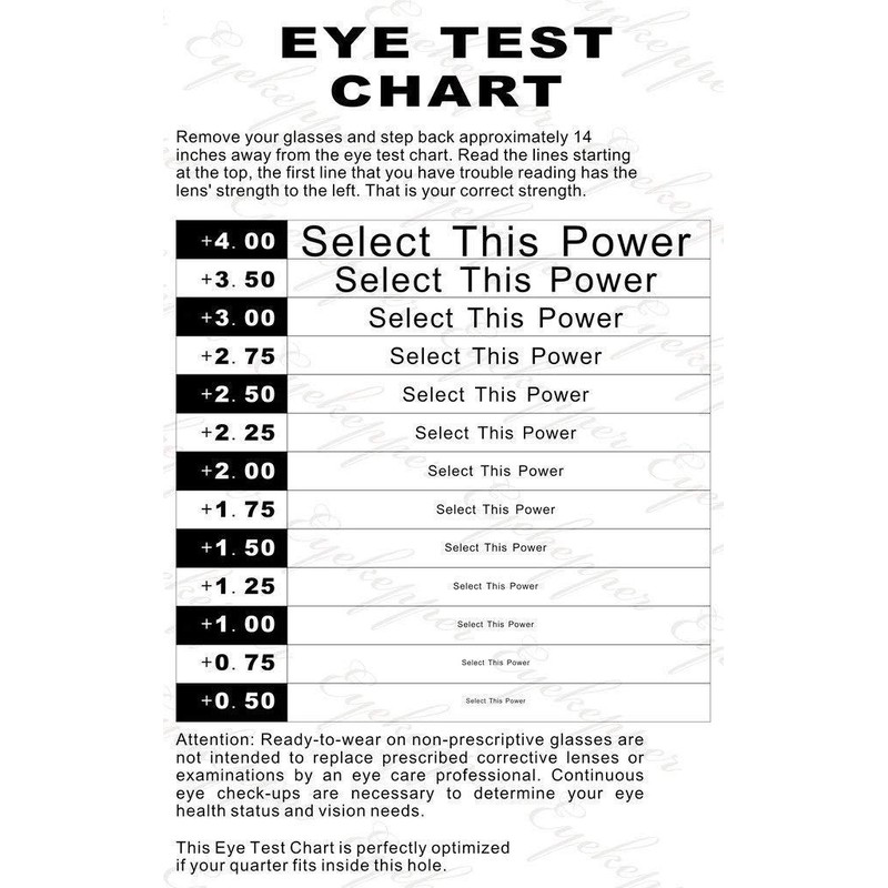 Eyekepper Frameless Reading Glasses for Men Reading - Rectangle Rimless