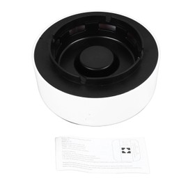 Ashtray Air Purifier Powerful Touch Control Space Saving Clean Air Ashtray for Family Car White and Black English