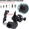 Extra Large Motorcycle Cup Holder Anti Theft, Mathtoxyz Bike Water