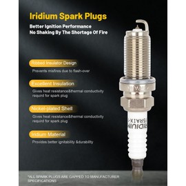 OCPTY 6 ignition coils with 6 iridium Spark Plugs fits C1725 UF-554 5C1782 for Kia 2006 2007 Optima 2.7L V6