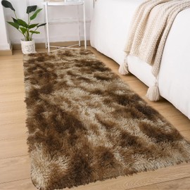 Sour Lemon Rugs Living Room 80x160cm, Runner rug for Bedroom, Washable Anti Slip Fluffy Rug Shaggy Soft Modern Floor Carpets Mat Beside Rugs for Kids Hallway Living Room