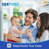 ICEPURE Premium Refrigerator Air Filter 3 Pack Compatible with LG