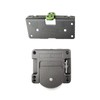 DecorAndDecor Sliding Wardrobe Door Track Gear Kit with Soft Close