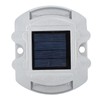 Solar Deck Lights Silver Aluminium Alloy High Brightness LED Solar