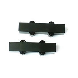 1 pair of bass Guitar Pickup cover for 5 String Bridge and Neck ,Black