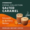 Starbucks Crema Collection Premium Instant Salted Caramel Flavored Instant Coffee,