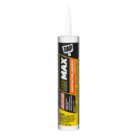 DAP HD Max Construction Adhesive, White, 9 oz (7079827511)