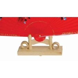 Asian Home "Bamboo Hand Fan Stand For 13"" Or 9"" Fans (FAN NOT INCLUDED)"