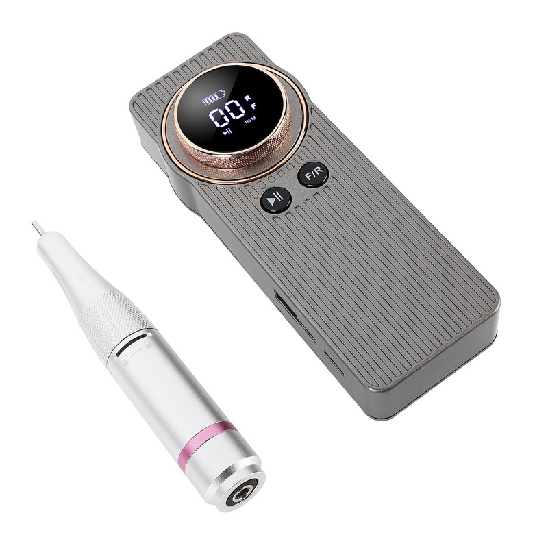 Nail Drill Machine Portable High Speed 35000RPM Rechargeable Nail Art