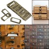 Clever Organization 30 Pack Antique Bronze Label Holders for Home