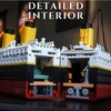 Liberty Imports Titanic Model Building Blocks Set, 2022 Pieces Bricks