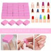 Nail Buffers (400 Pack), Mini Buffer Block Nail File for