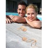 7 Pieces Swimming Nose Clip Silicone Nose Plug Protector with