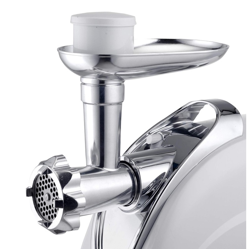 Brentwood MG-400W Electric Meat Grinder, Sausage Stuffer, White