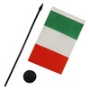 Italy Table Flag 4'' x 6'' - Italian Desk Flag