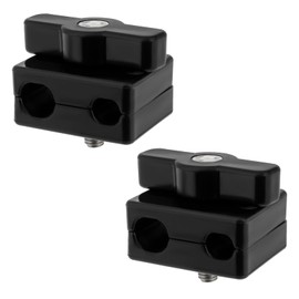 LT Easiyl 2 x Caravan Awning Rail Channel Locking Blocks Kador Clamps for Eight Drive-Away Awning Kit 6 mm x 6 mm 8 mm x 6 mm 6 mm x 4 mm Bead Strips for Motorhome Motorhome Black