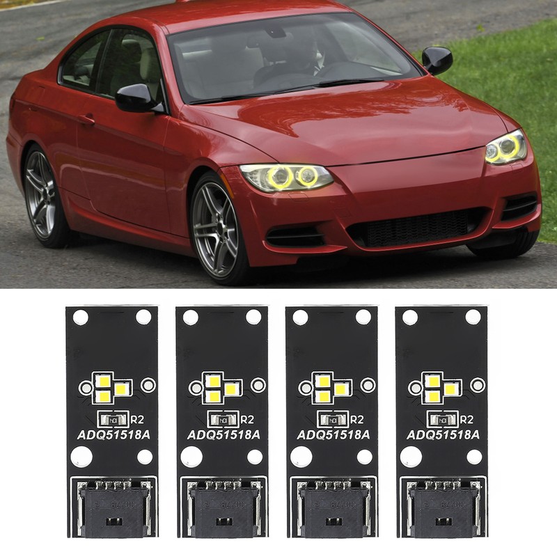 4Pcs CSL Yellow DRL LED Modules 5W Beads 1500AM Stable